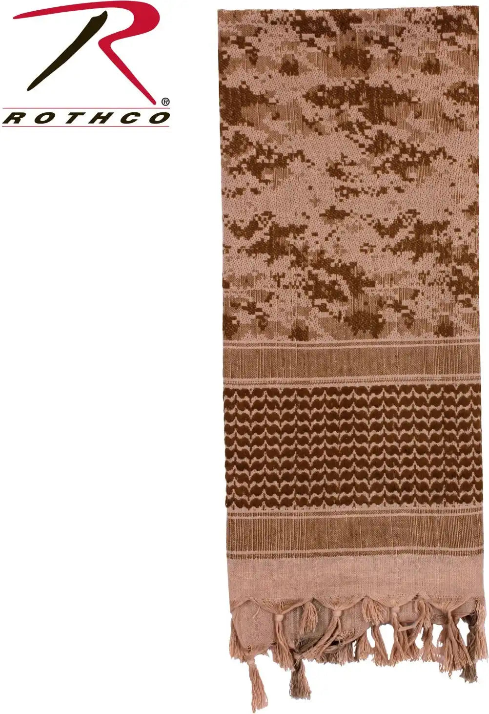 Rothco Digital Camo Shemagh Tactical Desert Keffiyeh Scarf