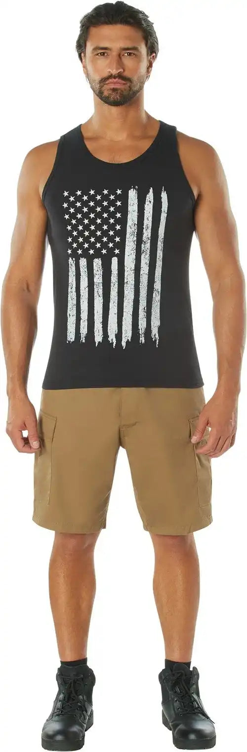 Rothco Distressed U.s. Flag Tank Top