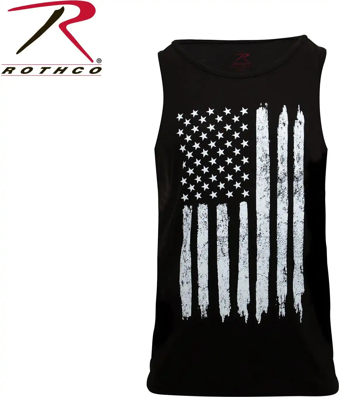 Rothco Distressed U.s. Flag Tank Top
