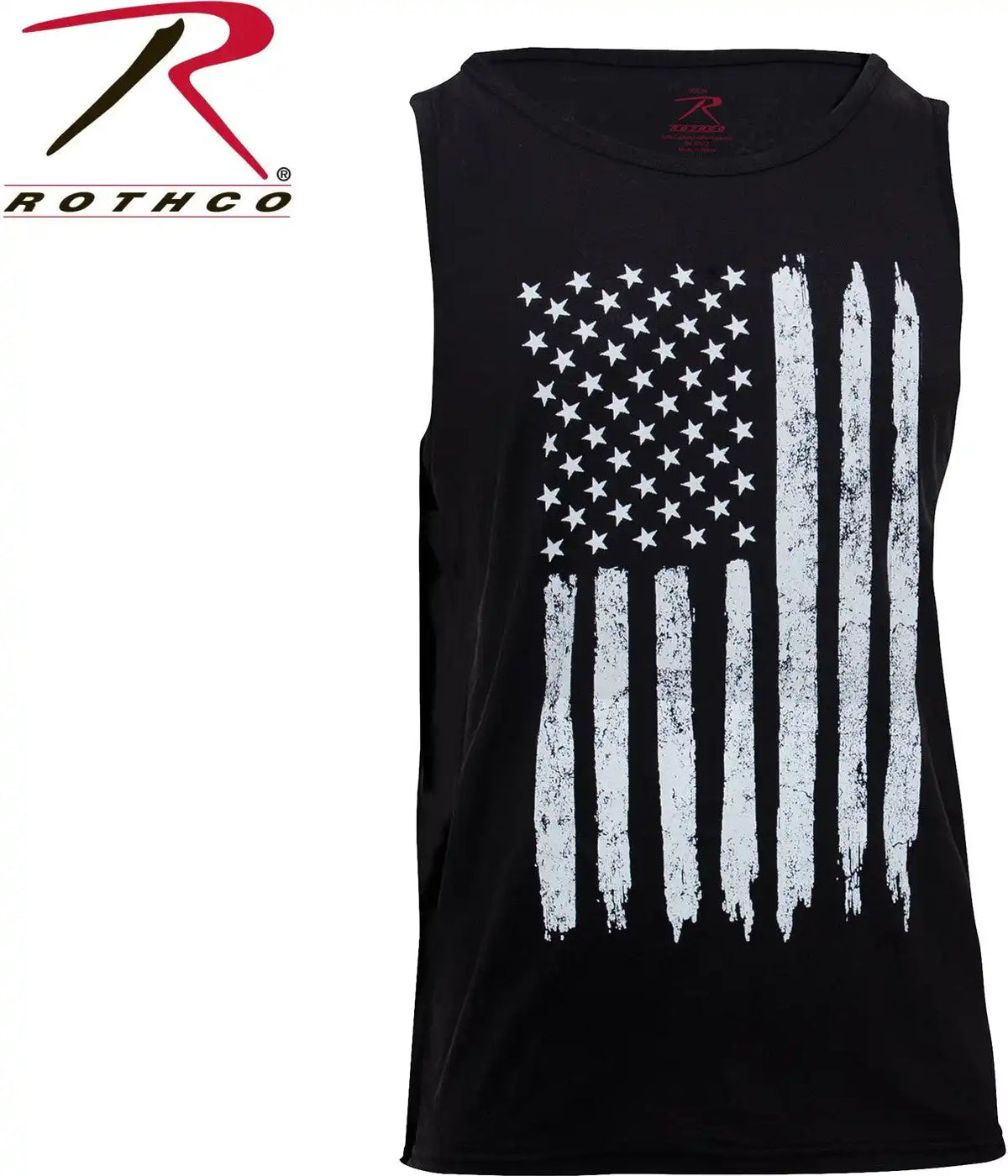 Rothco Distressed U.s. Flag Tank Top