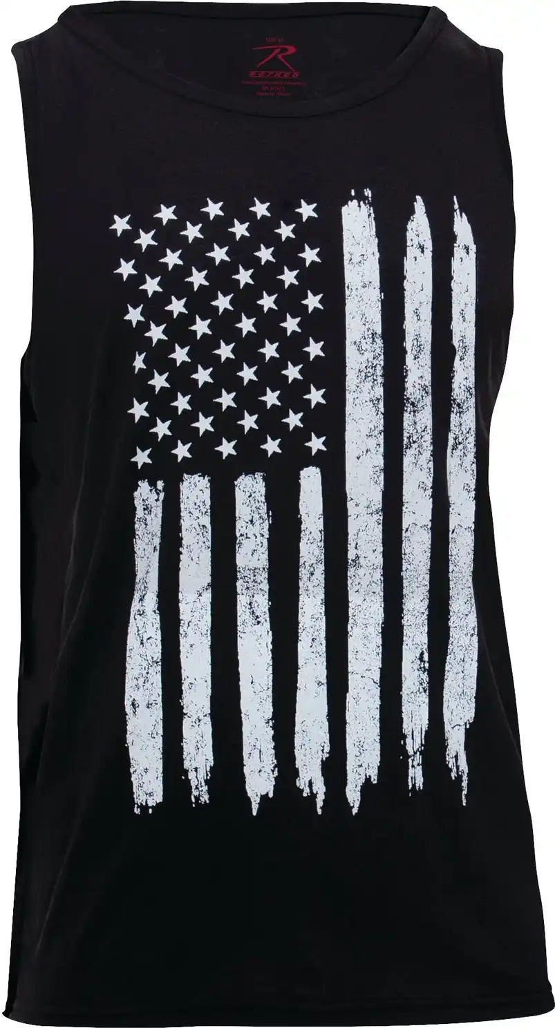 Rothco Distressed U.s. Flag Tank Top