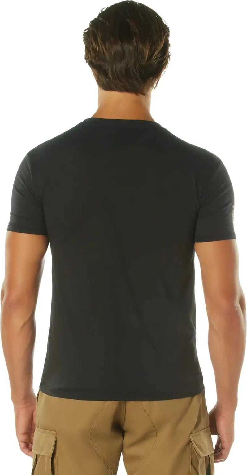 Rothco Distressed us Flag Athletic Fit t Shirt