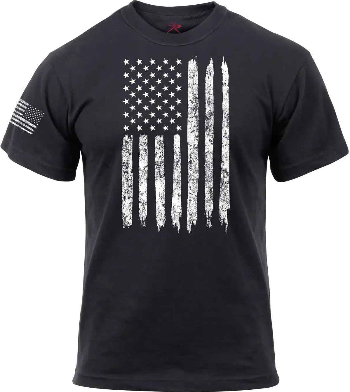Rothco Distressed us Flag Athletic Fit t Shirt