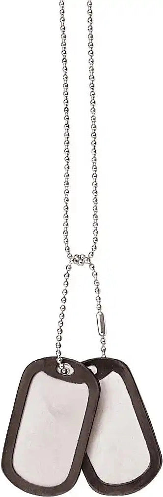 Rothco Dog Tag Silencers Black