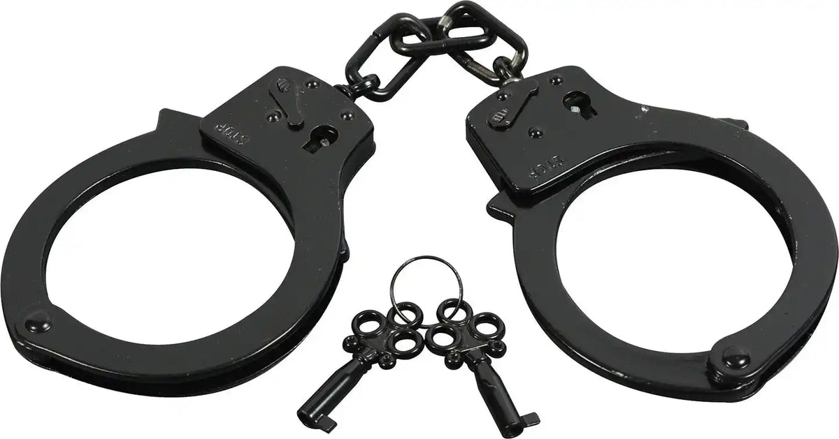 Rothco Double Lock Steel Handcuffs Black
