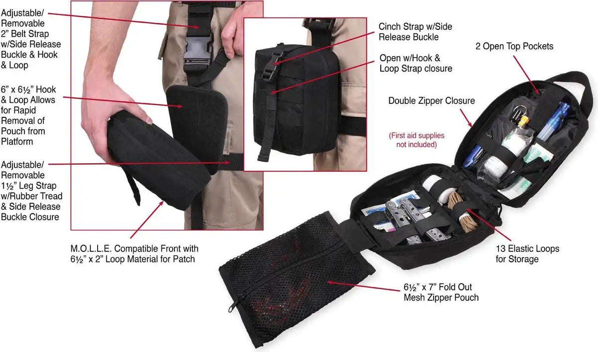 Rothco Drop Leg Medical Pouch
