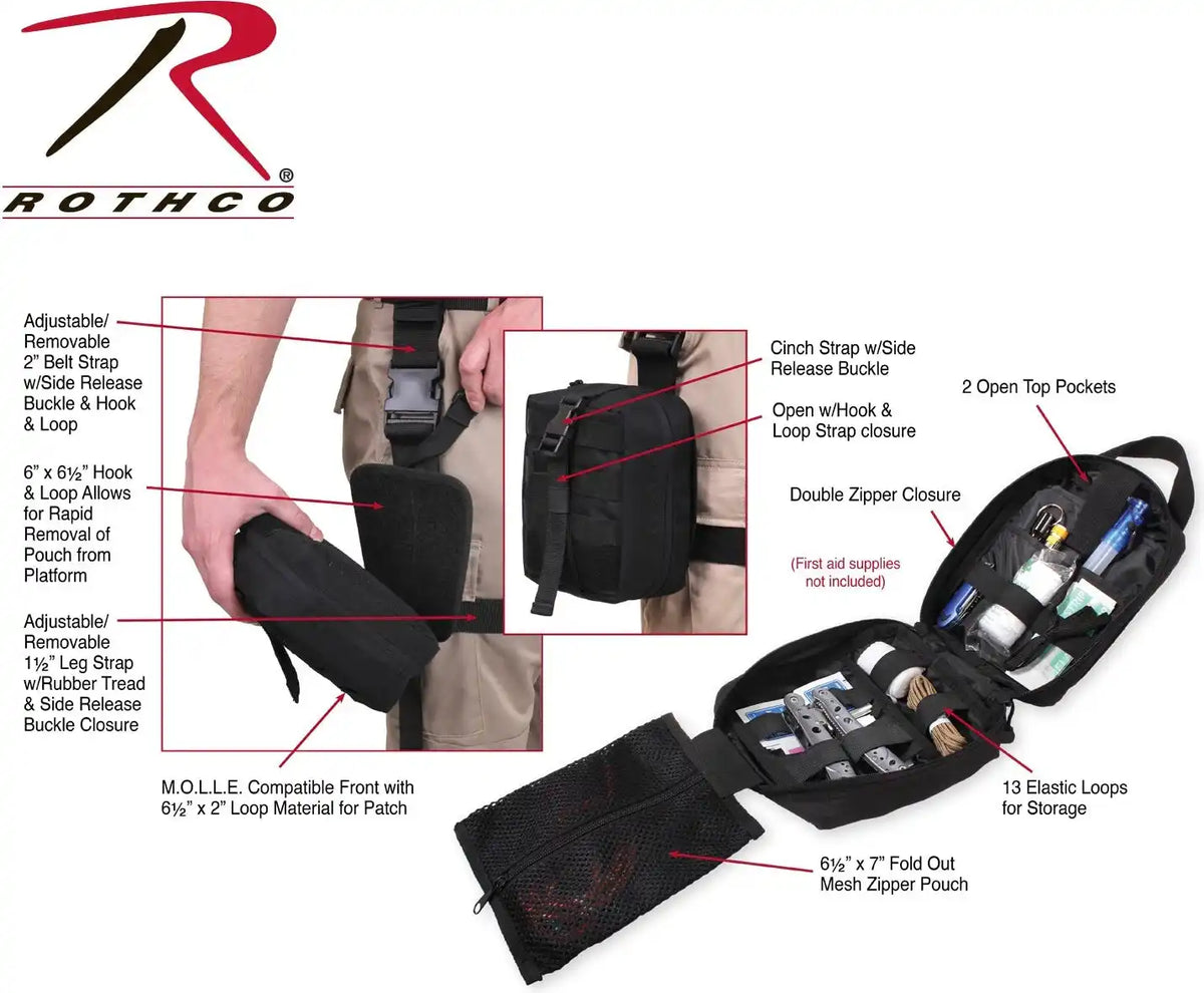 Rothco Drop Leg Medical Pouch