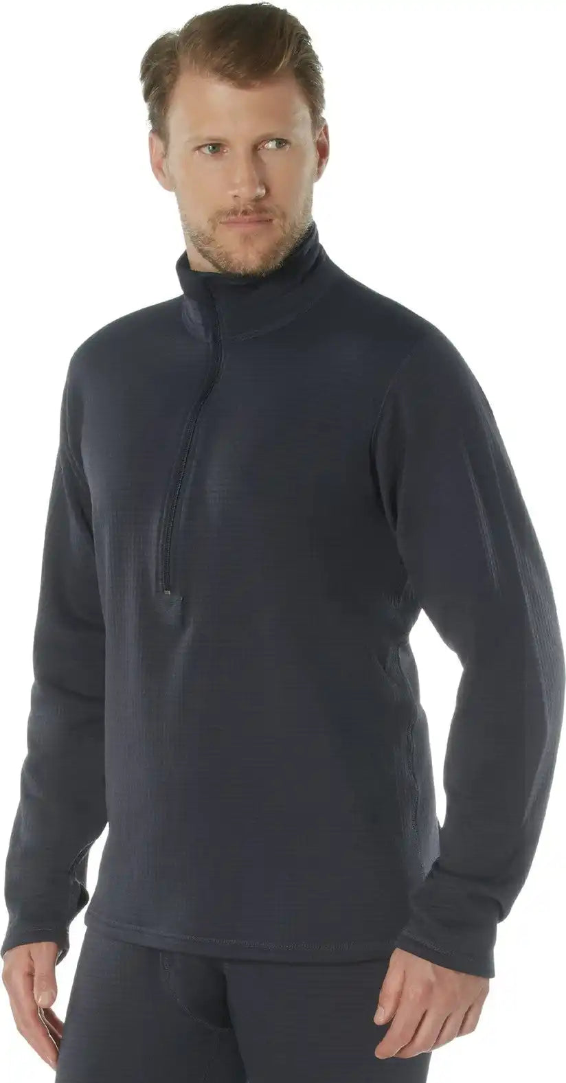 Rothco Ecwcs Gen Iii Mid Weight Underwear Top (level Ii) Midnight Navy Blue / s