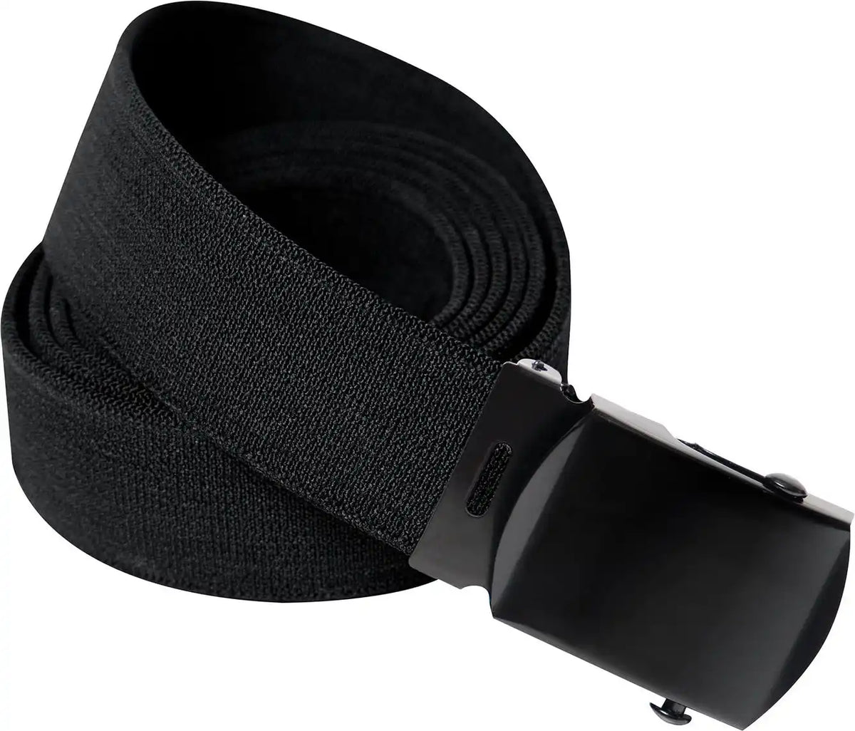Rothco Elastic Stretch Web Belt 54 Inches Long | Black