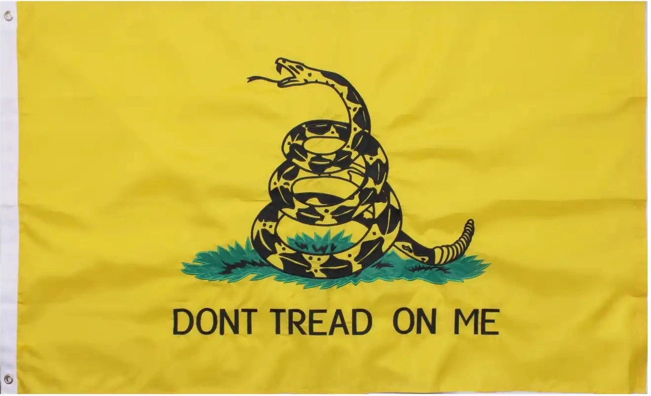 Rothco Embroidered Don’t Tread on me Flag - 3’ x 5’