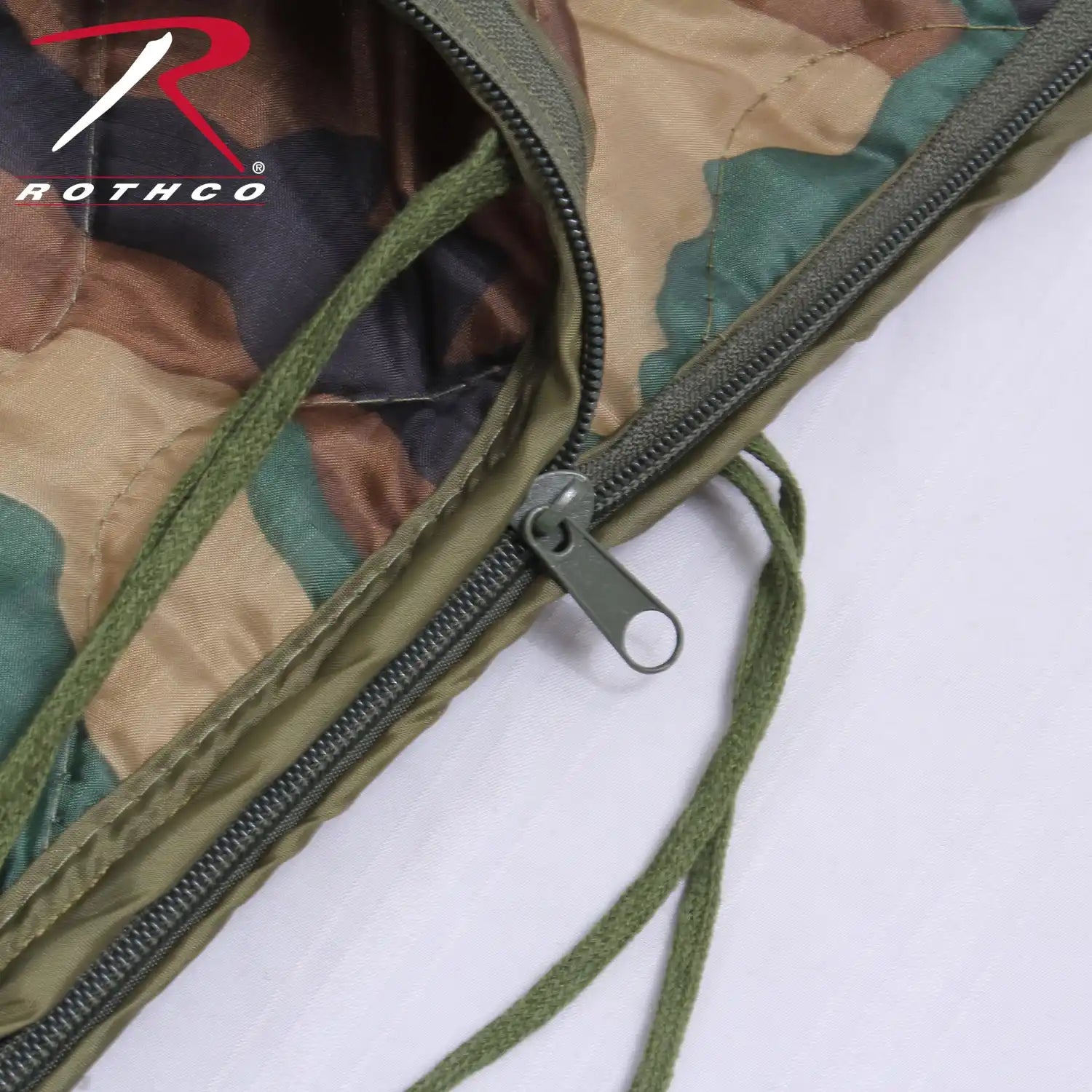 Rothco Enhanced G.i. Type Rip Stop Poncho Liner with Zipper