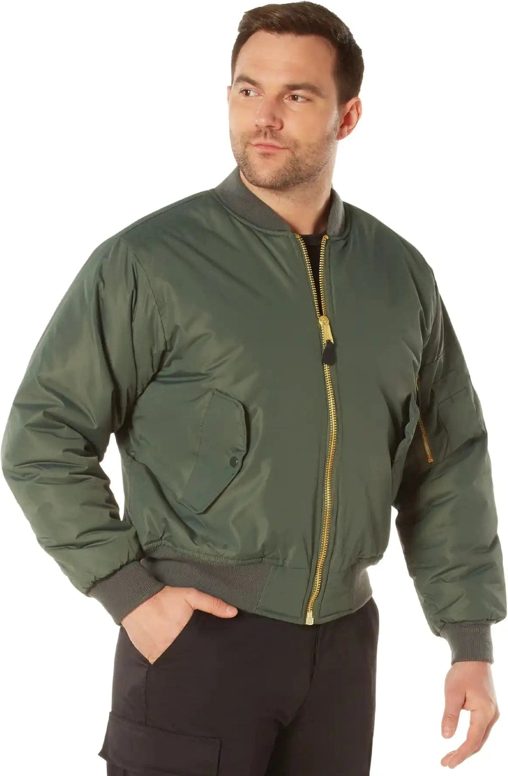 Rothco Enhanced Nylon Ma 1 Flight Jacket