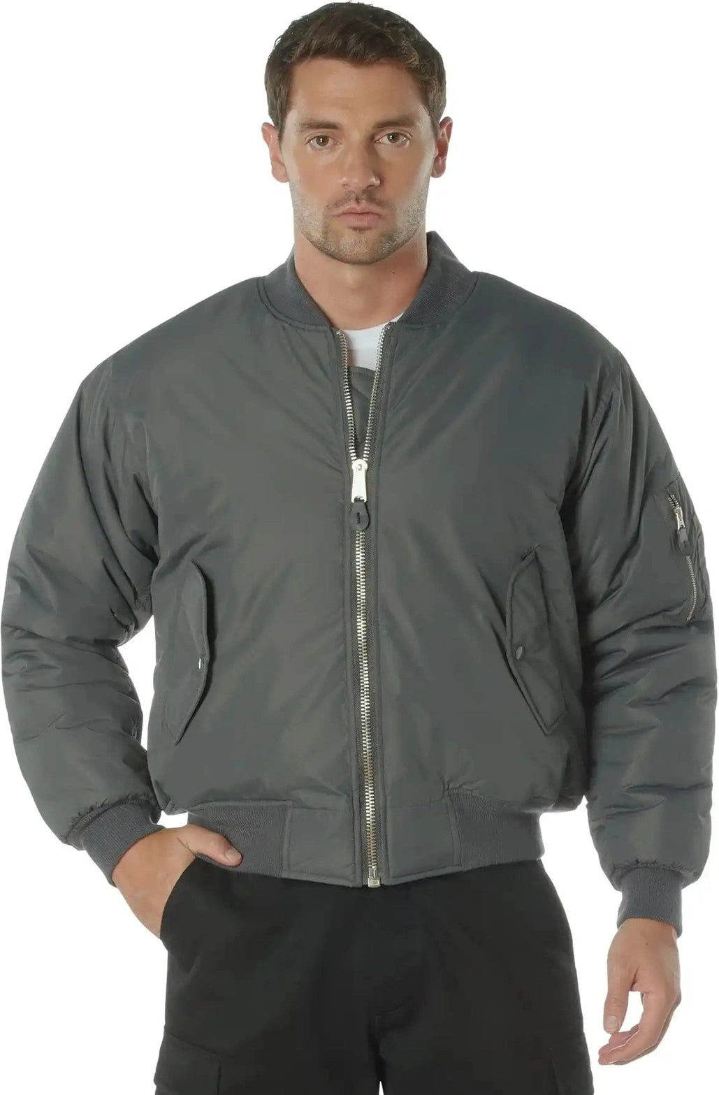 Rothco Enhanced Nylon Ma 1 Flight Jacket