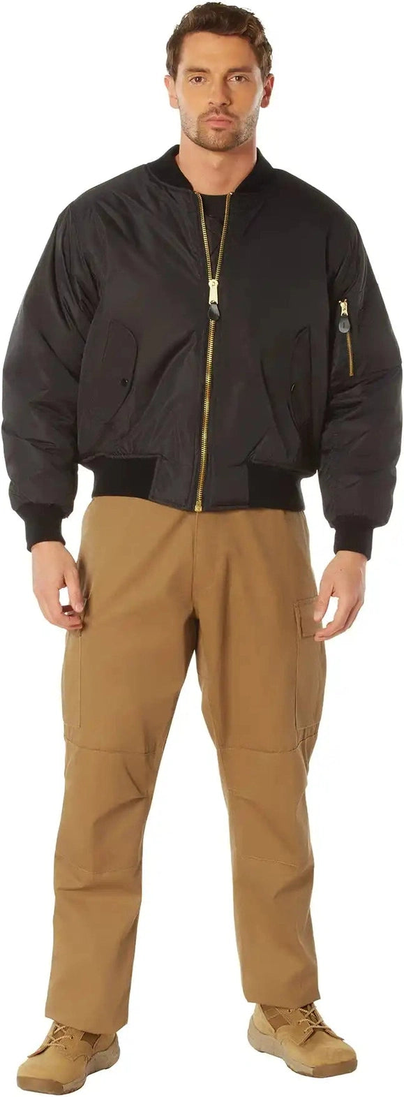 Rothco Enhanced Nylon Ma 1 Flight Jacket