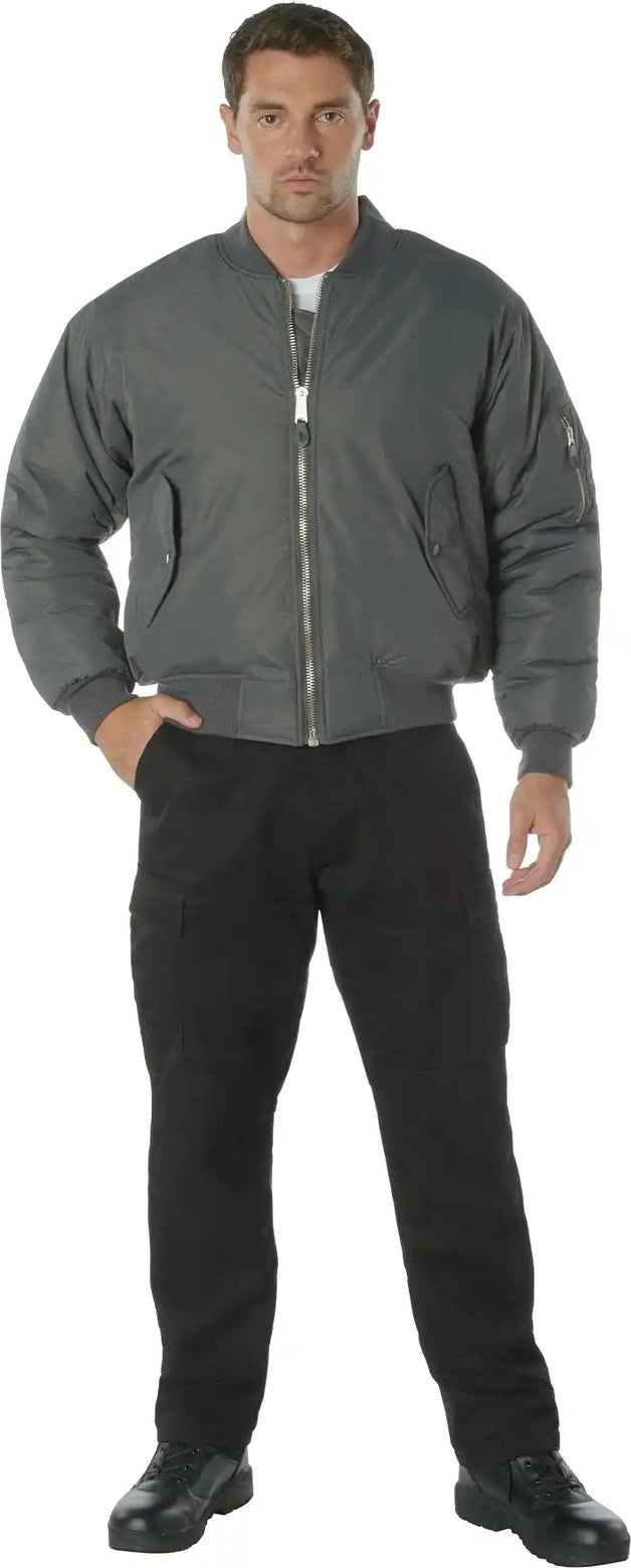 Rothco Enhanced Nylon Ma 1 Flight Jacket
