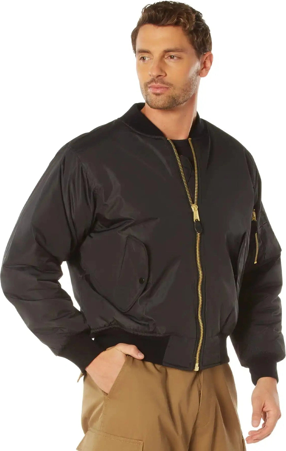 Rothco Enhanced Nylon Ma 1 Flight Jacket