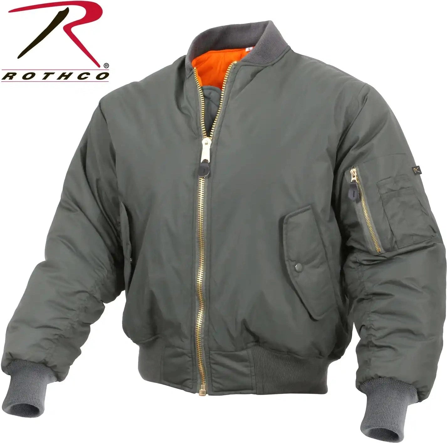 Rothco Enhanced Nylon Ma 1 Flight Jacket