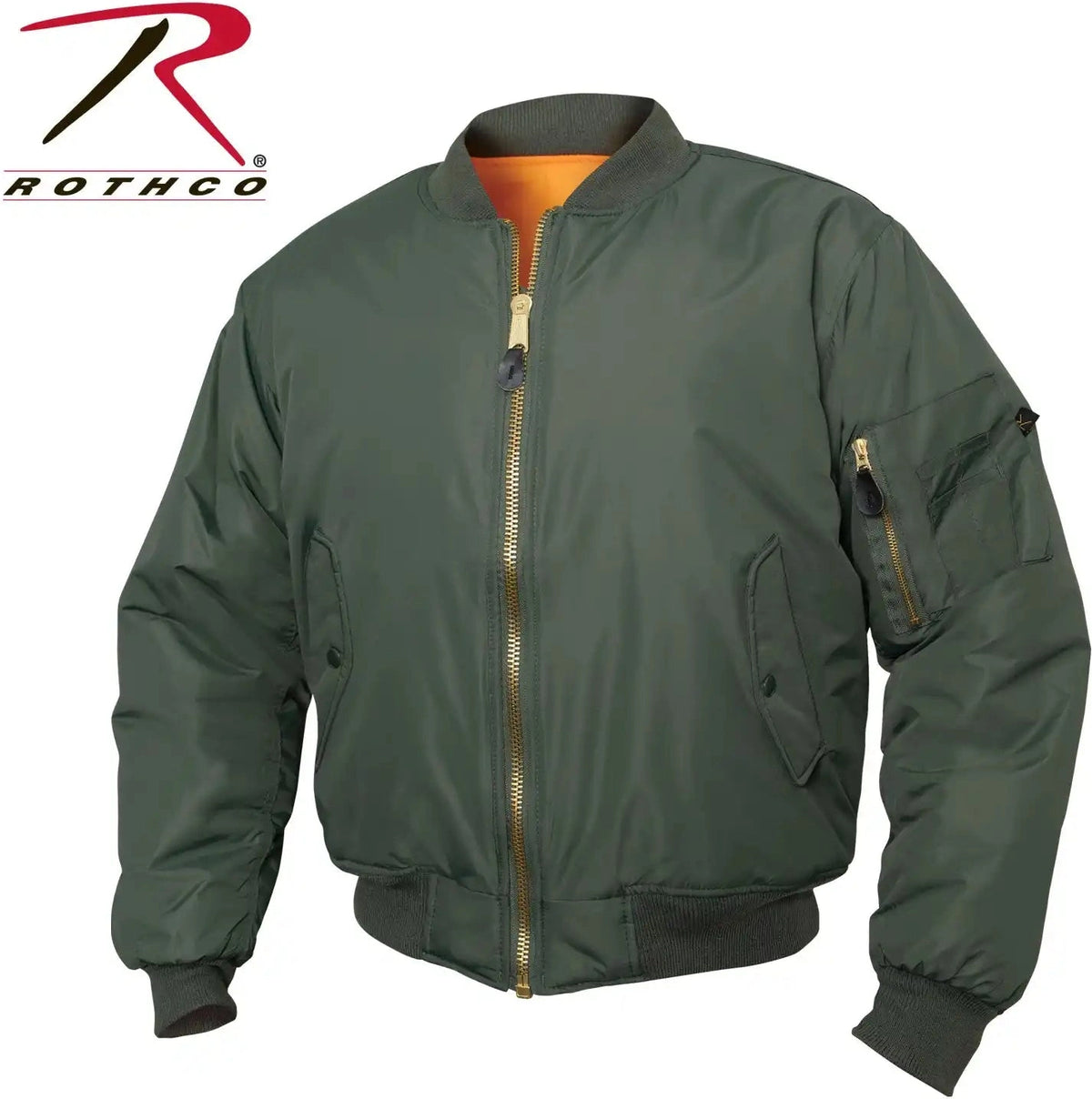 Rothco Enhanced Nylon Ma 1 Flight Jacket
