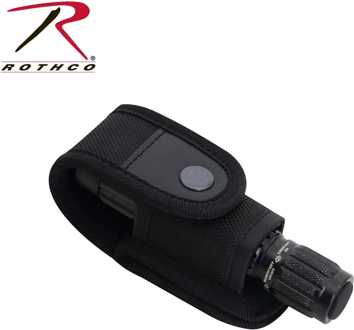 Rothco Enhanced Universal Flashlight Holder Black / one Size