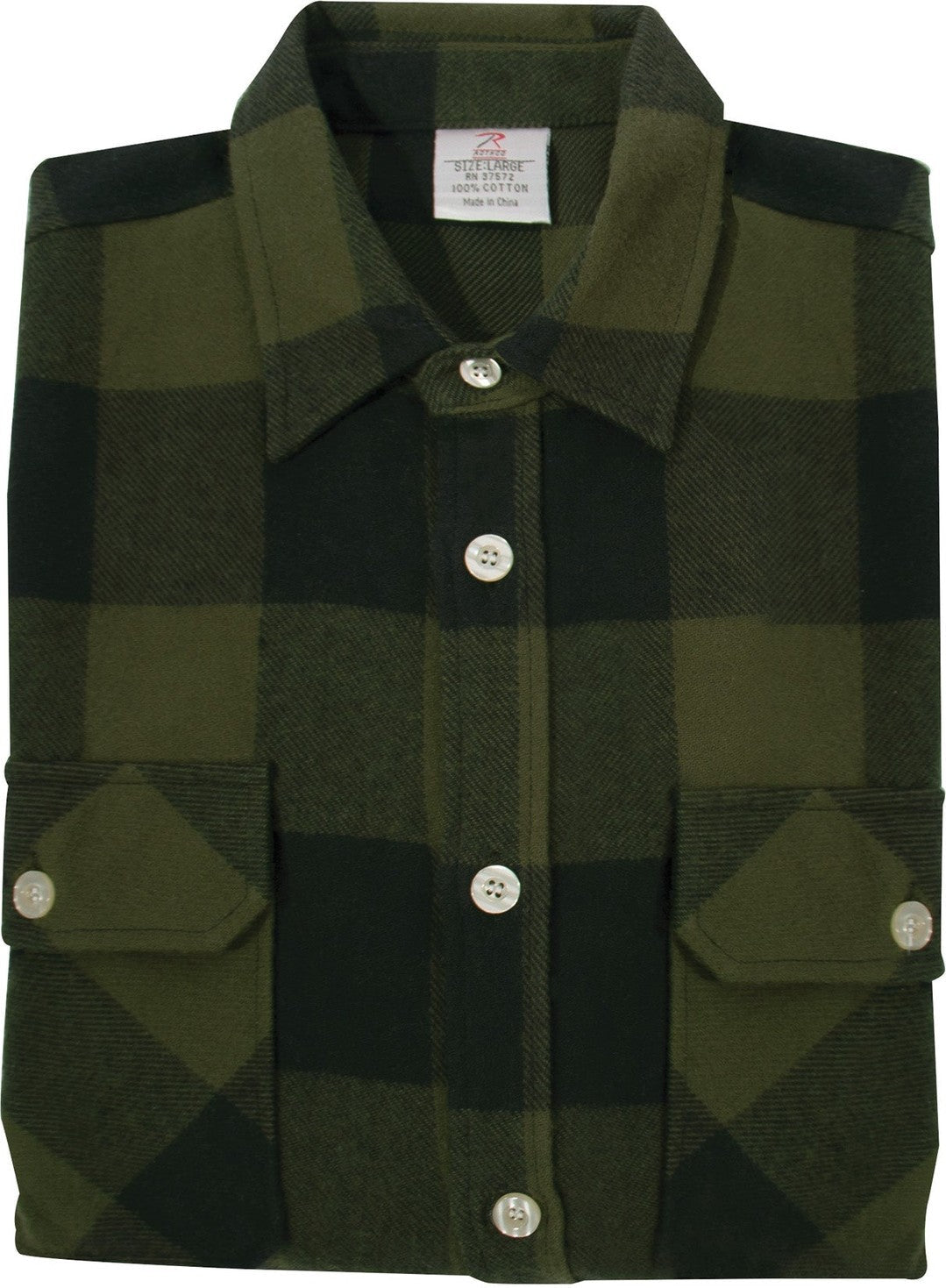 Rothco Extra Heavyweight Buffalo Plaid Flannel Shirt