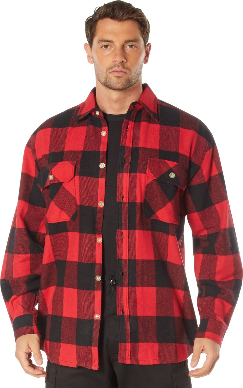 Rothco Extra Heavyweight Buffalo Plaid Flannel Shirt