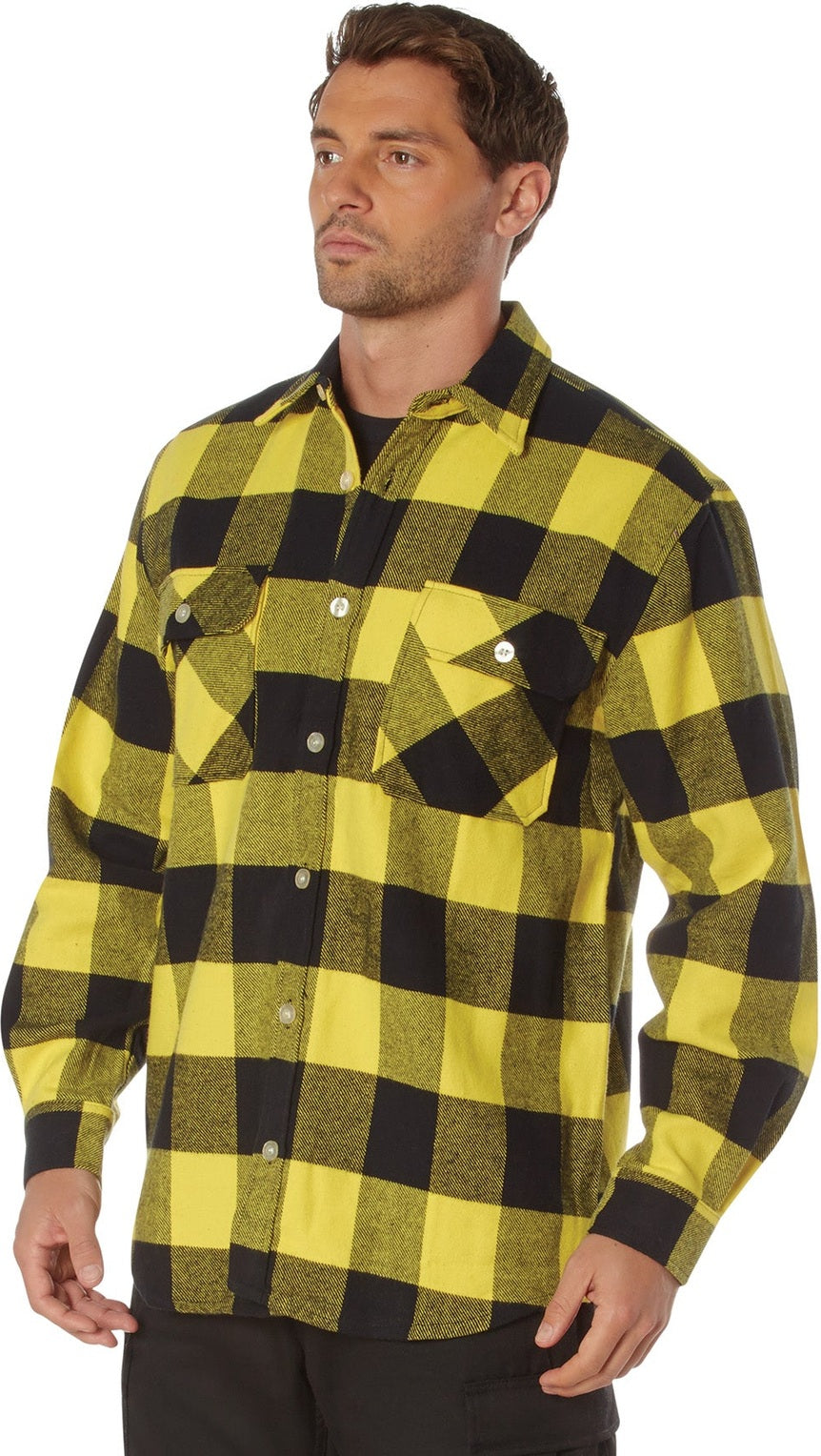 Rothco Extra Heavyweight Buffalo Plaid Flannel Shirt