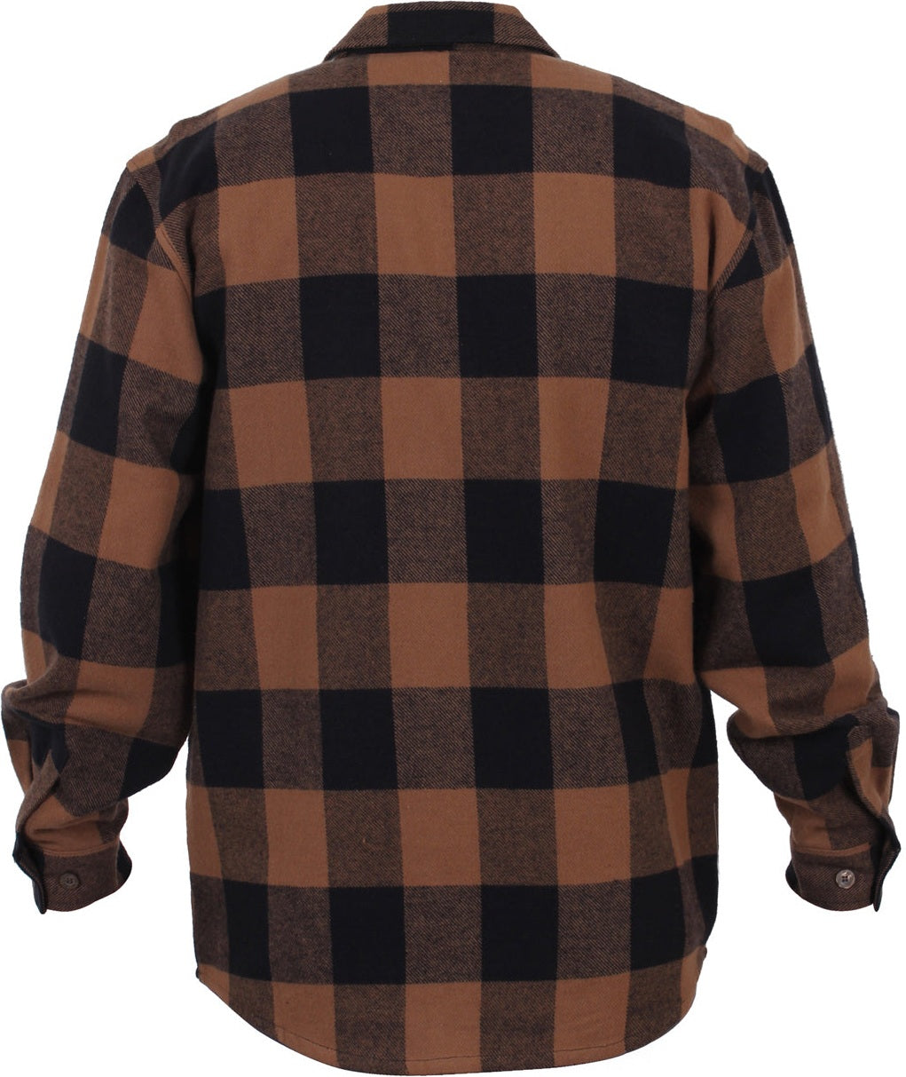 Rothco Extra Heavyweight Buffalo Plaid Flannel Shirt