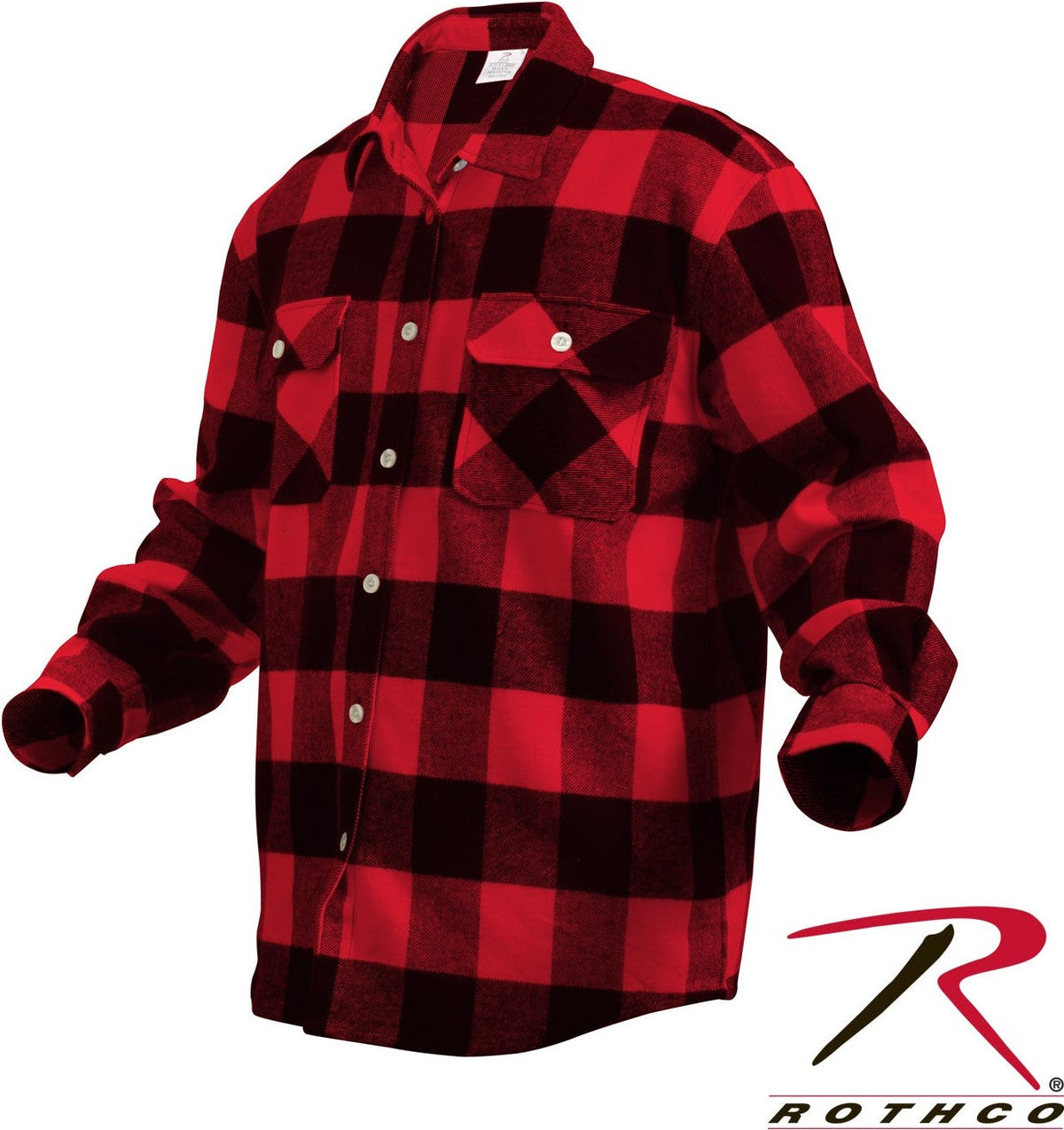 Rothco Extra Heavyweight Buffalo Plaid Flannel Shirt