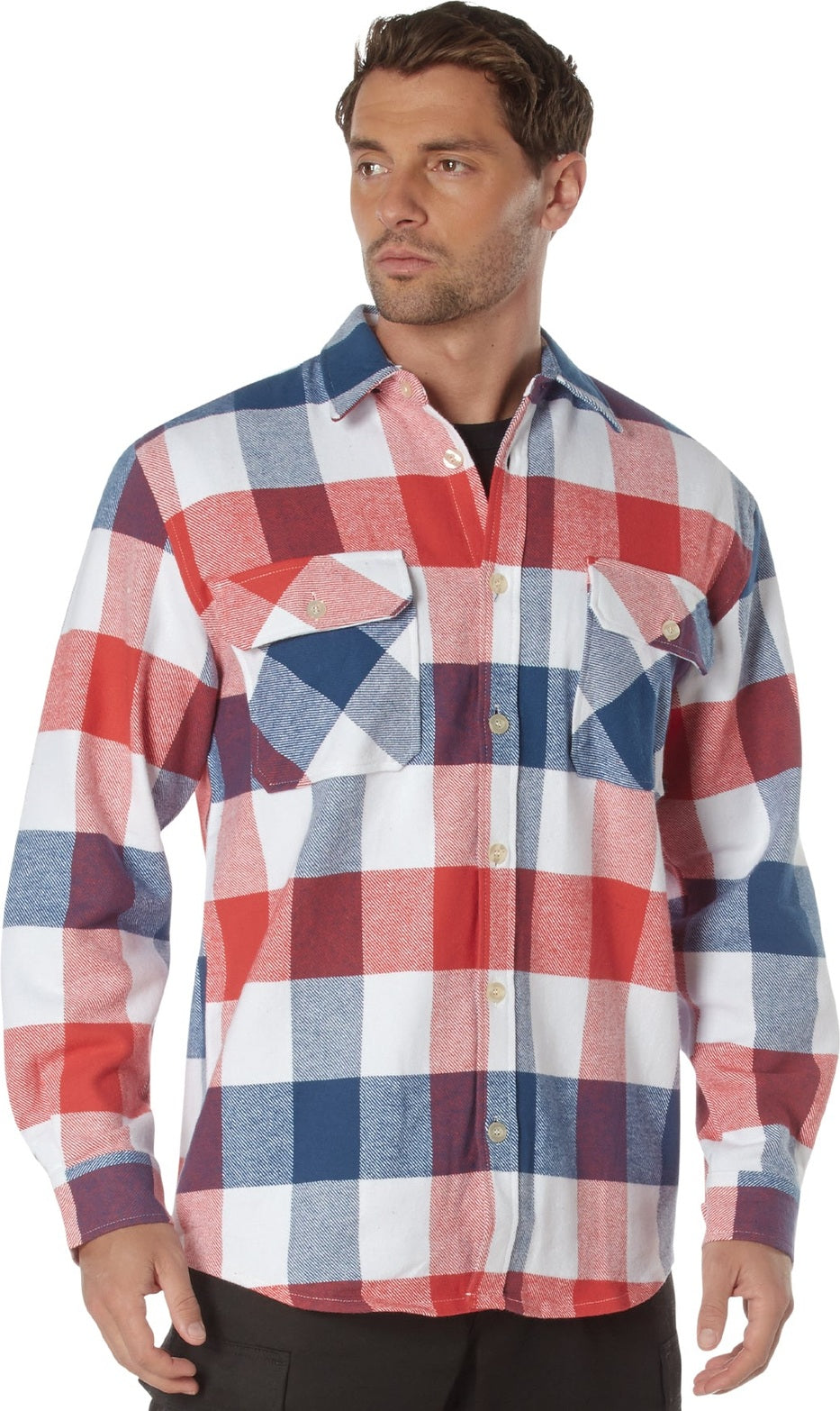 Rothco Extra Heavyweight Buffalo Plaid Flannel Shirt