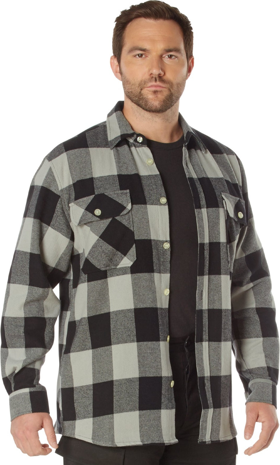 Rothco Extra Heavyweight Buffalo Plaid Flannel Shirt