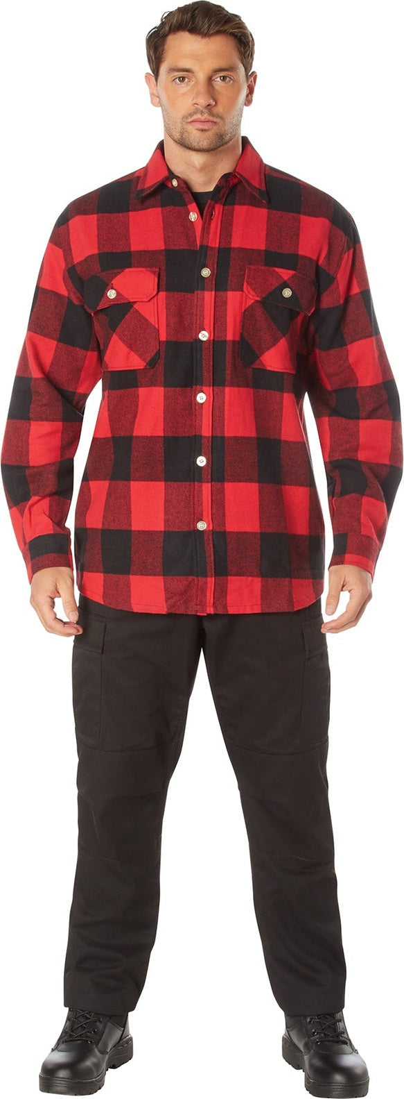 Rothco Extra Heavyweight Buffalo Plaid Flannel Shirt