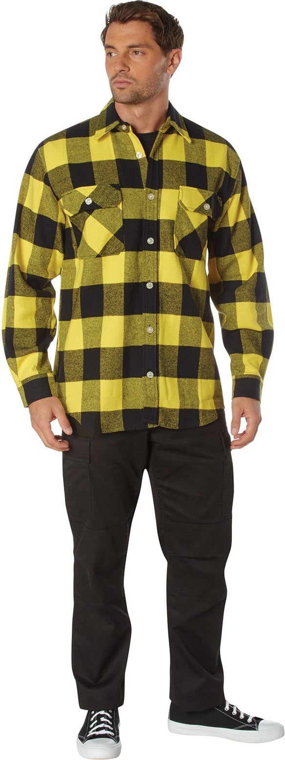 Rothco Extra Heavyweight Buffalo Plaid Flannel Shirt