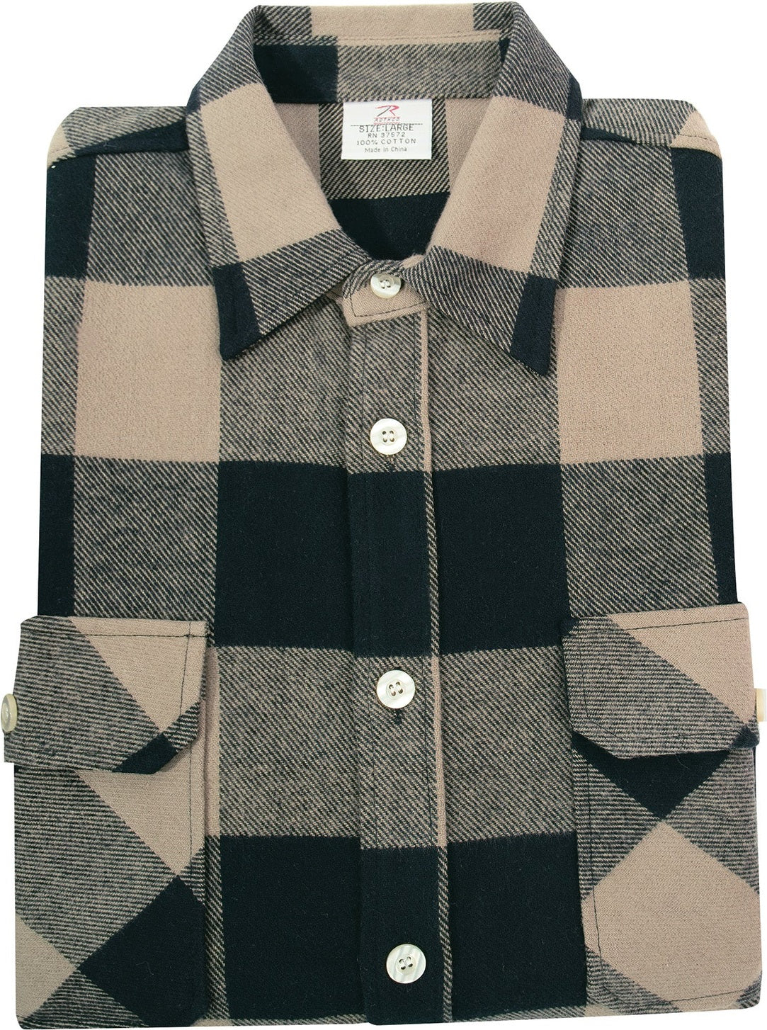 Rothco Extra Heavyweight Buffalo Plaid Flannel Shirt