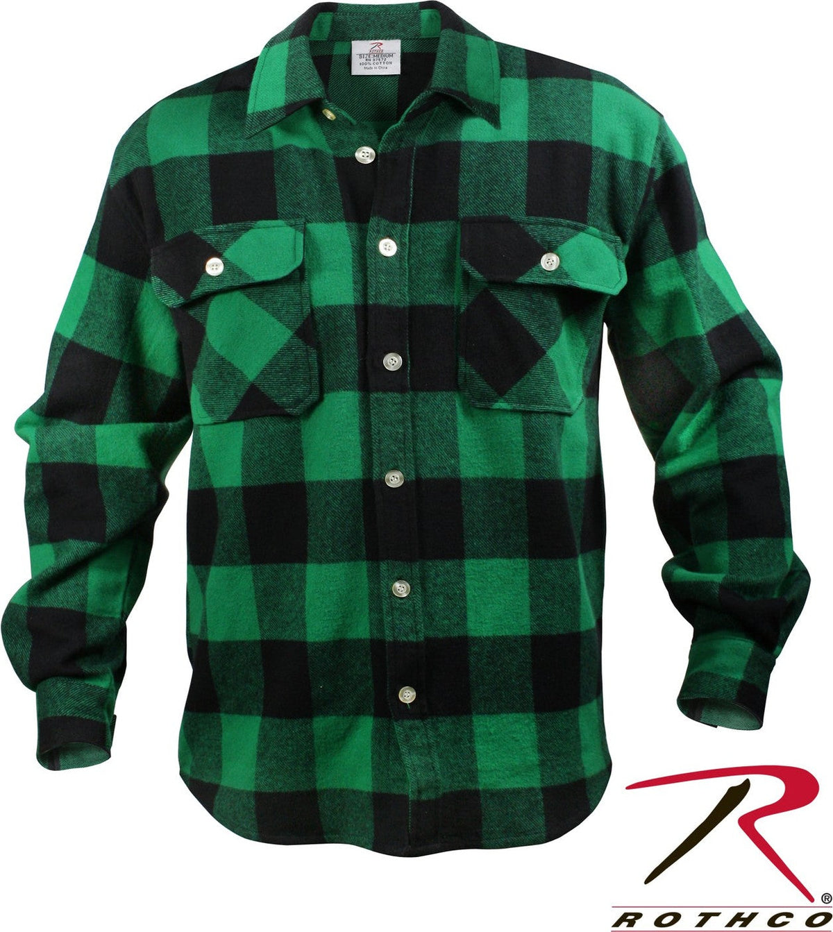 Rothco Extra Heavyweight Buffalo Plaid Flannel Shirt