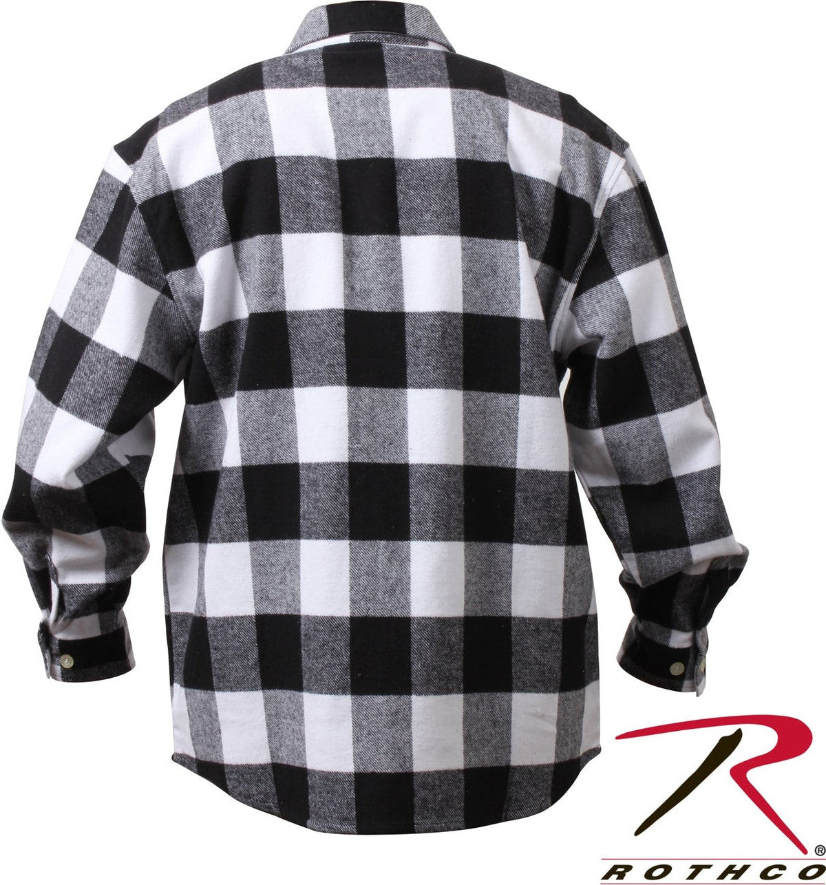 Rothco Extra Heavyweight Buffalo Plaid Flannel Shirt