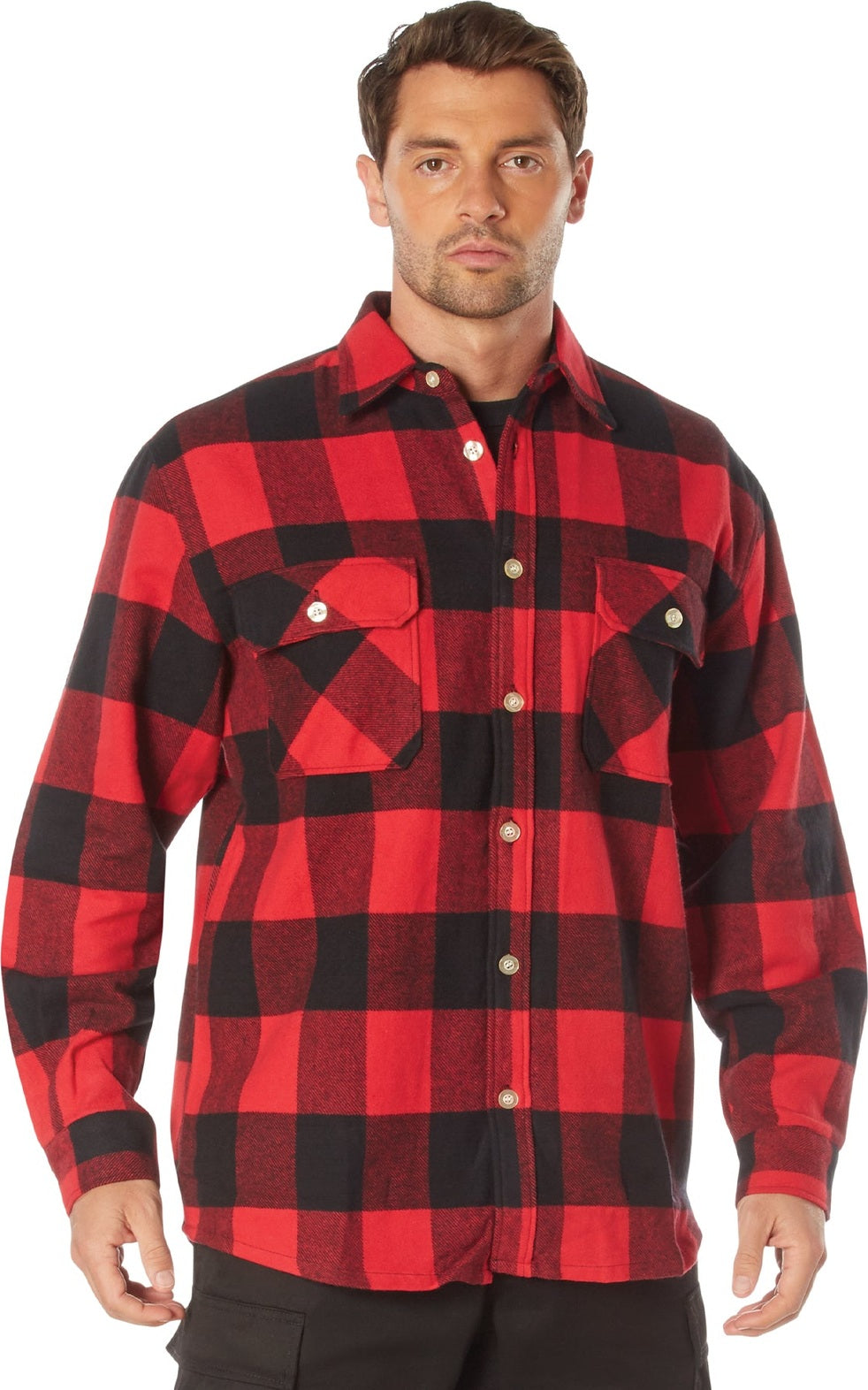 Rothco Extra Heavyweight Buffalo Plaid Flannel Shirt