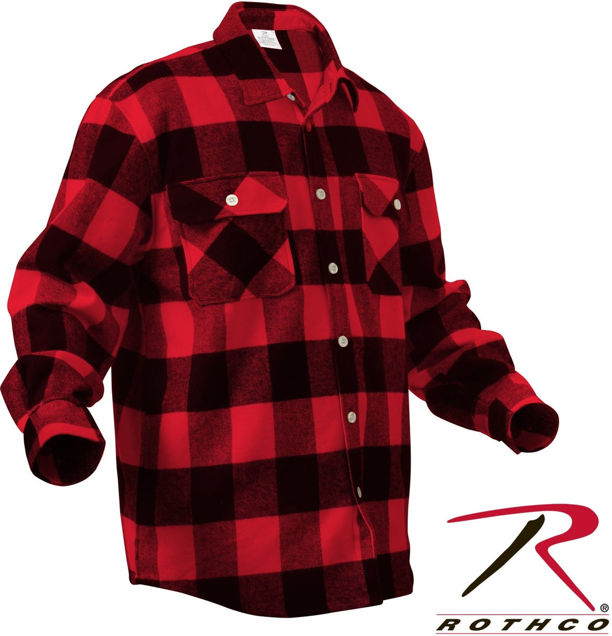Rothco Extra Heavyweight Buffalo Plaid Flannel Shirt