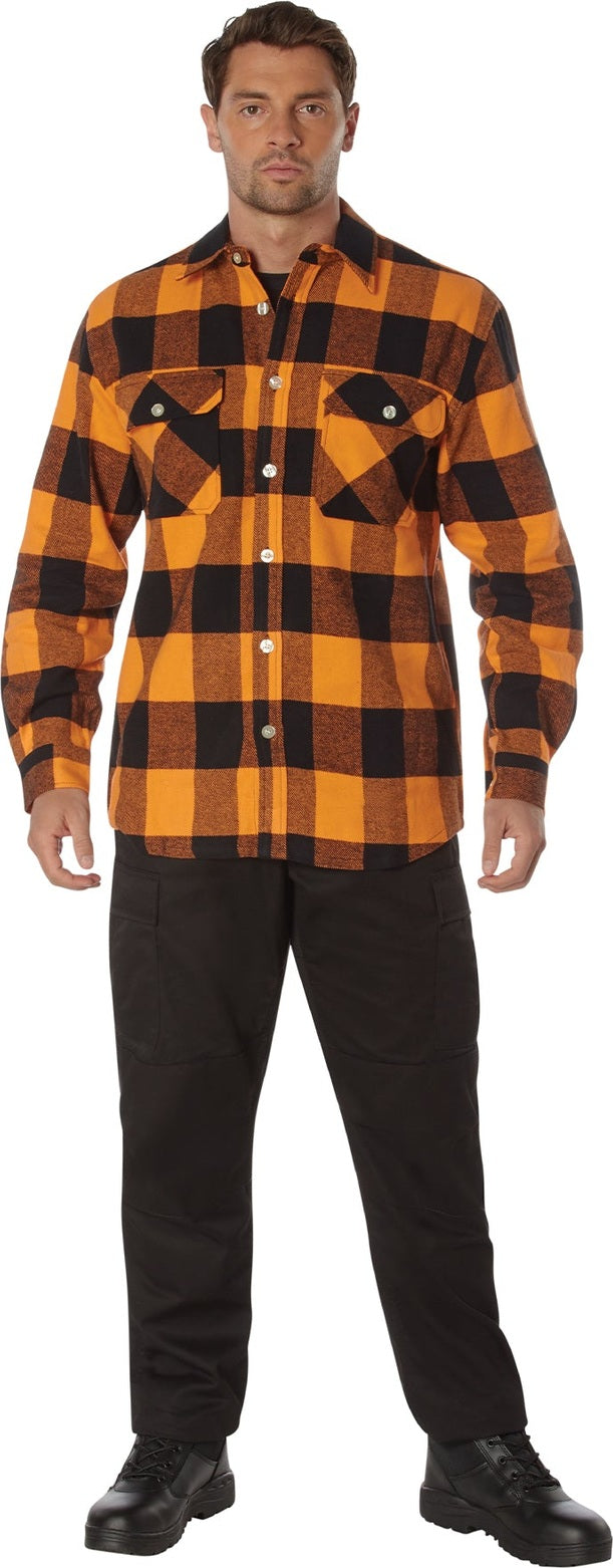 Rothco Extra Heavyweight Buffalo Plaid Flannel Shirt