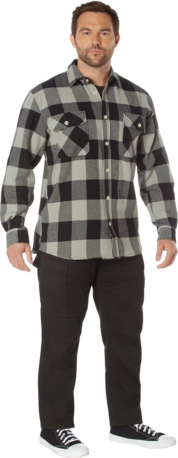 Rothco Extra Heavyweight Buffalo Plaid Flannel Shirt