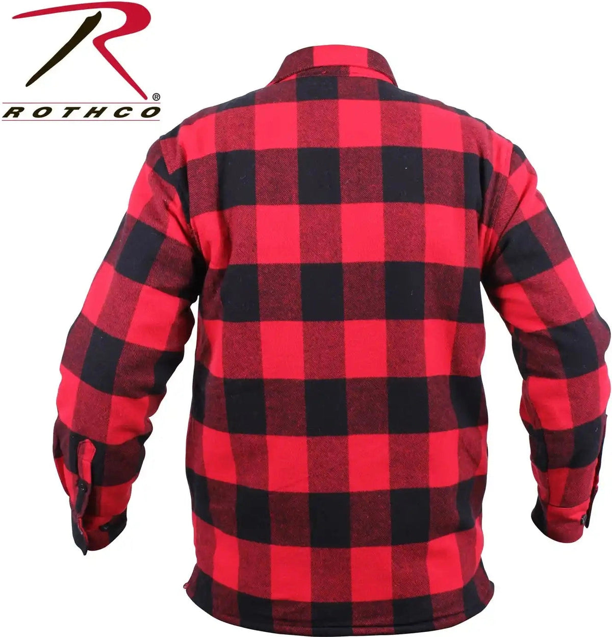 Rothco Extra Heavyweight Buffalo Plaid Sherpa Lined Flannel Shirts