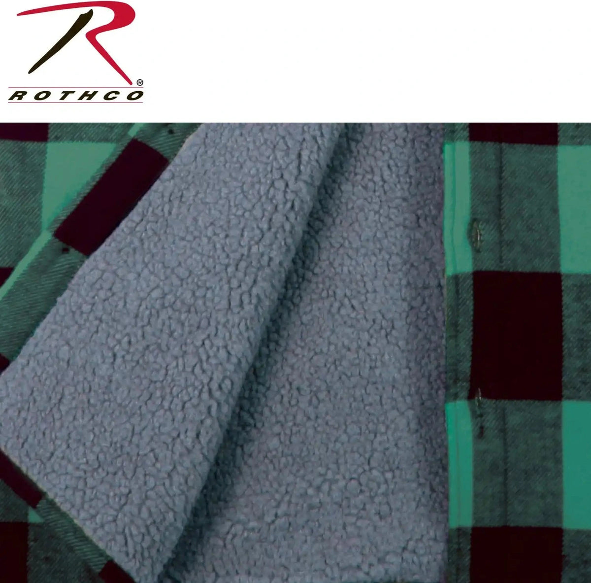 Rothco Extra Heavyweight Buffalo Plaid Sherpa Lined Flannel Shirts