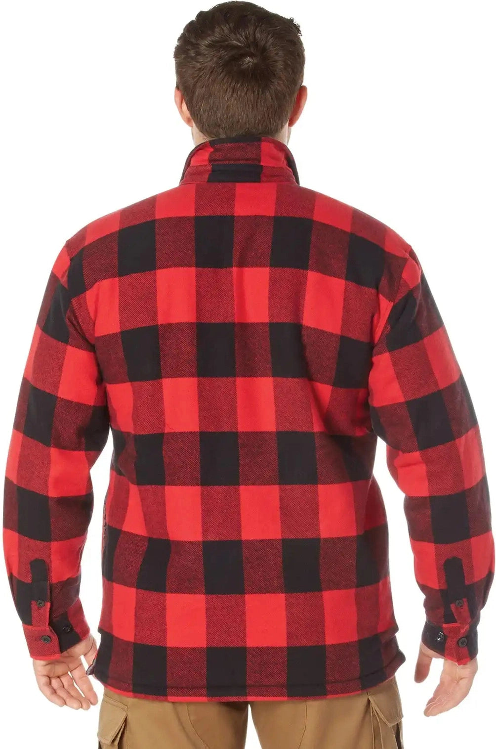 Rothco Extra Heavyweight Buffalo Plaid Sherpa Lined Flannel Shirts