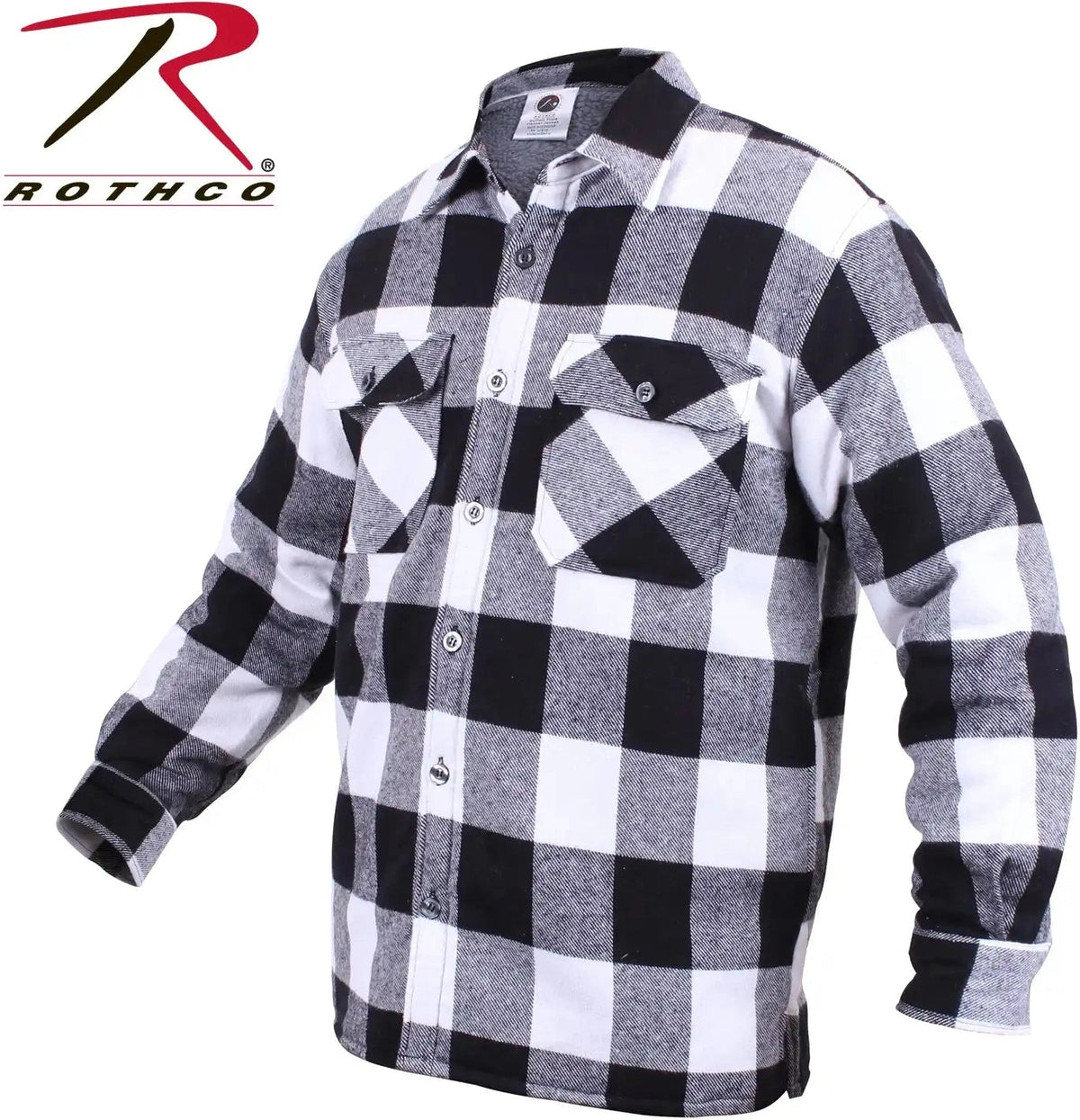 Rothco Extra Heavyweight Buffalo Plaid Sherpa Lined Flannel Shirts