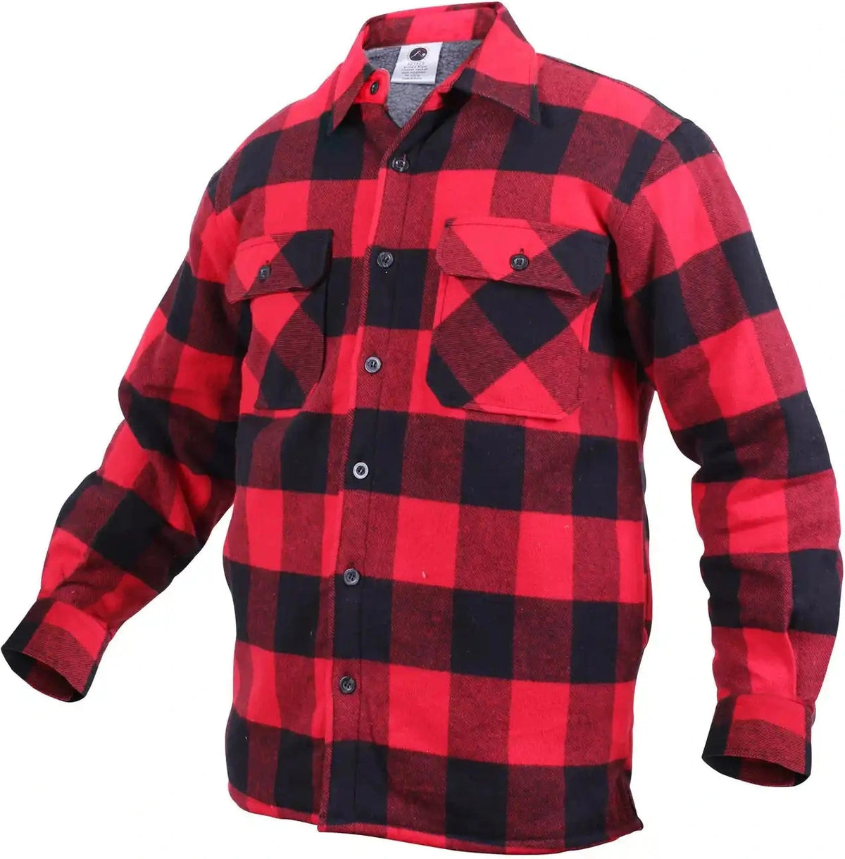 Rothco Extra Heavyweight Buffalo Plaid Sherpa Lined Flannel Shirts