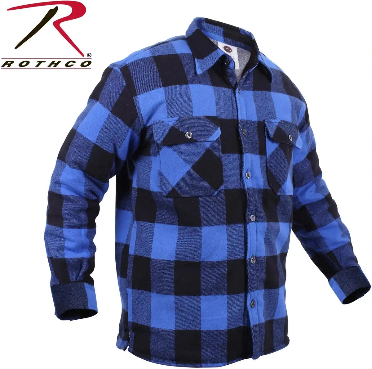 Rothco Extra Heavyweight Buffalo Plaid Sherpa Lined Flannel Shirts