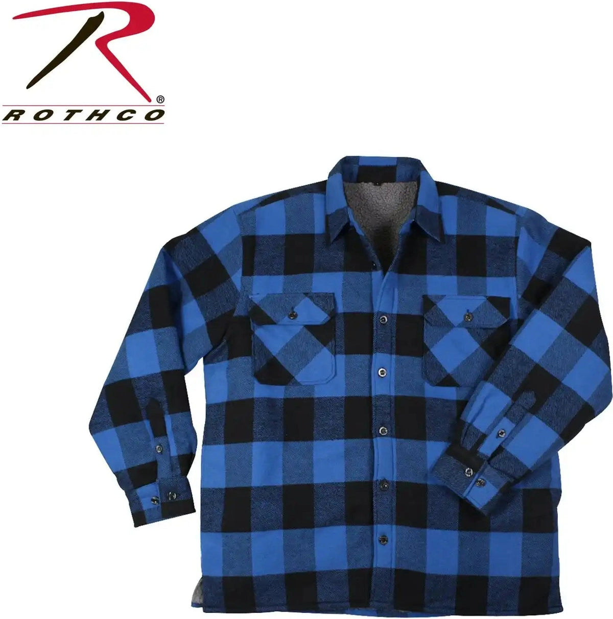 Rothco Extra Heavyweight Buffalo Plaid Sherpa Lined Flannel Shirts