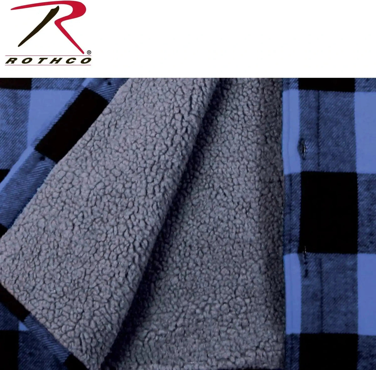 Rothco Extra Heavyweight Buffalo Plaid Sherpa Lined Flannel Shirts