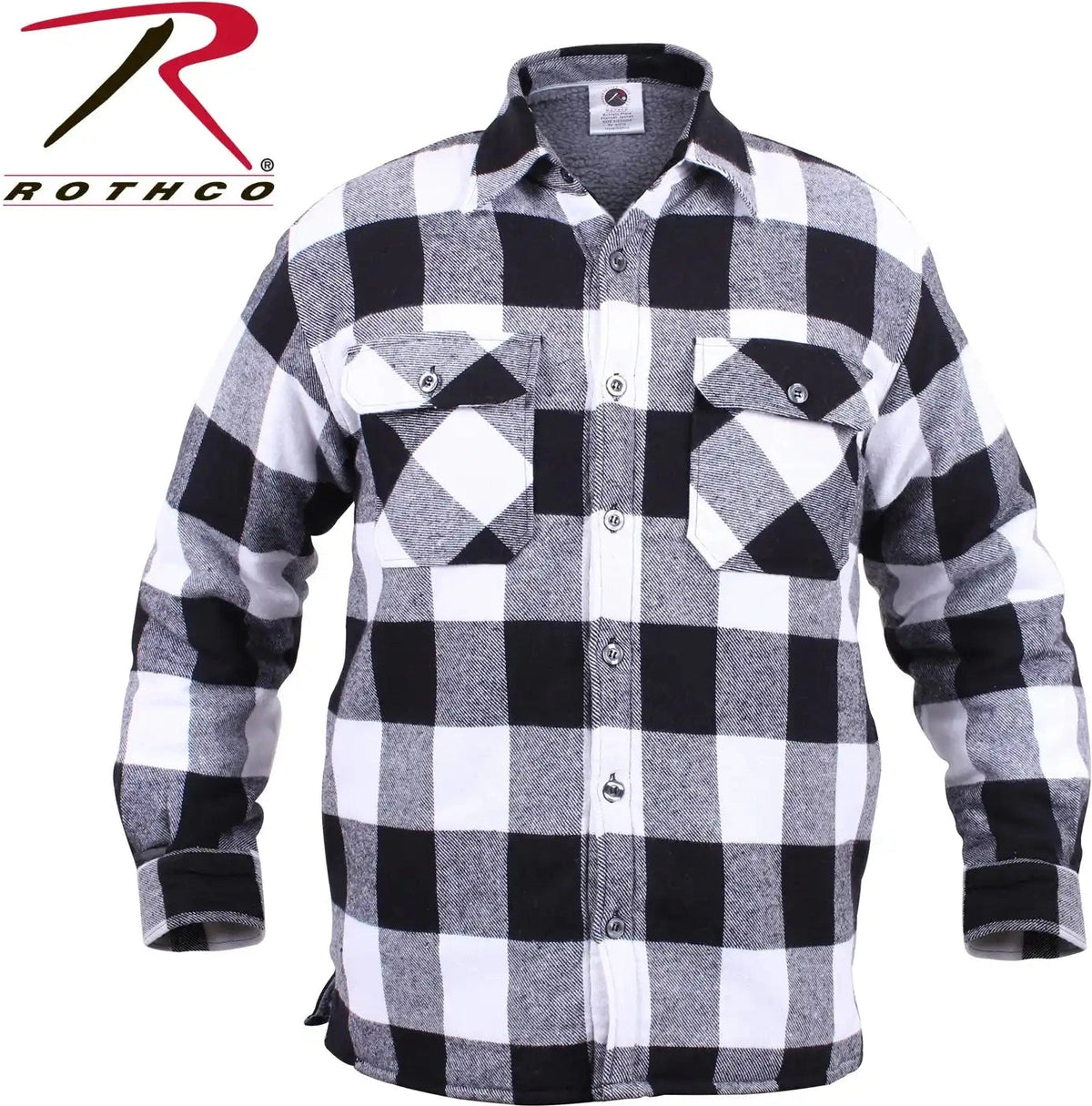 Rothco Extra Heavyweight Buffalo Plaid Sherpa Lined Flannel Shirts