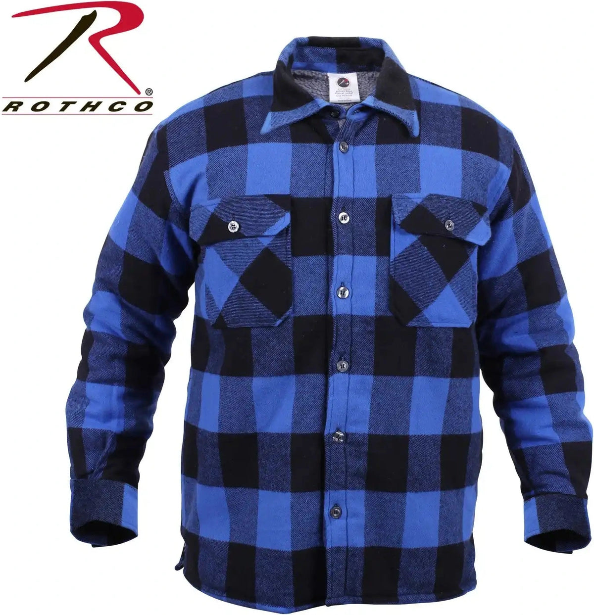 Rothco Extra Heavyweight Buffalo Plaid Sherpa Lined Flannel Shirts
