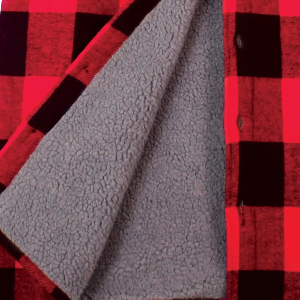 Rothco Extra Heavyweight Buffalo Plaid Sherpa Lined Flannel Shirts